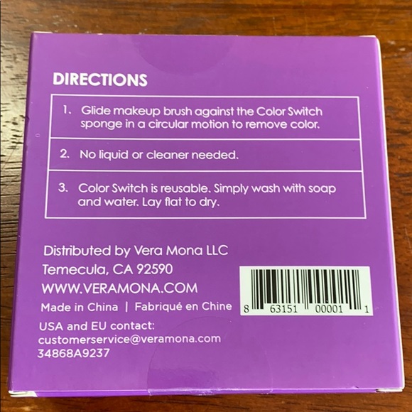 Color switch instant brush cleaner by Vera Mona - Picture 2 of 2